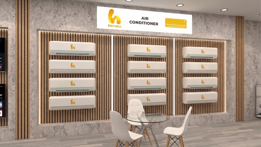 Heraku AC Display Wall